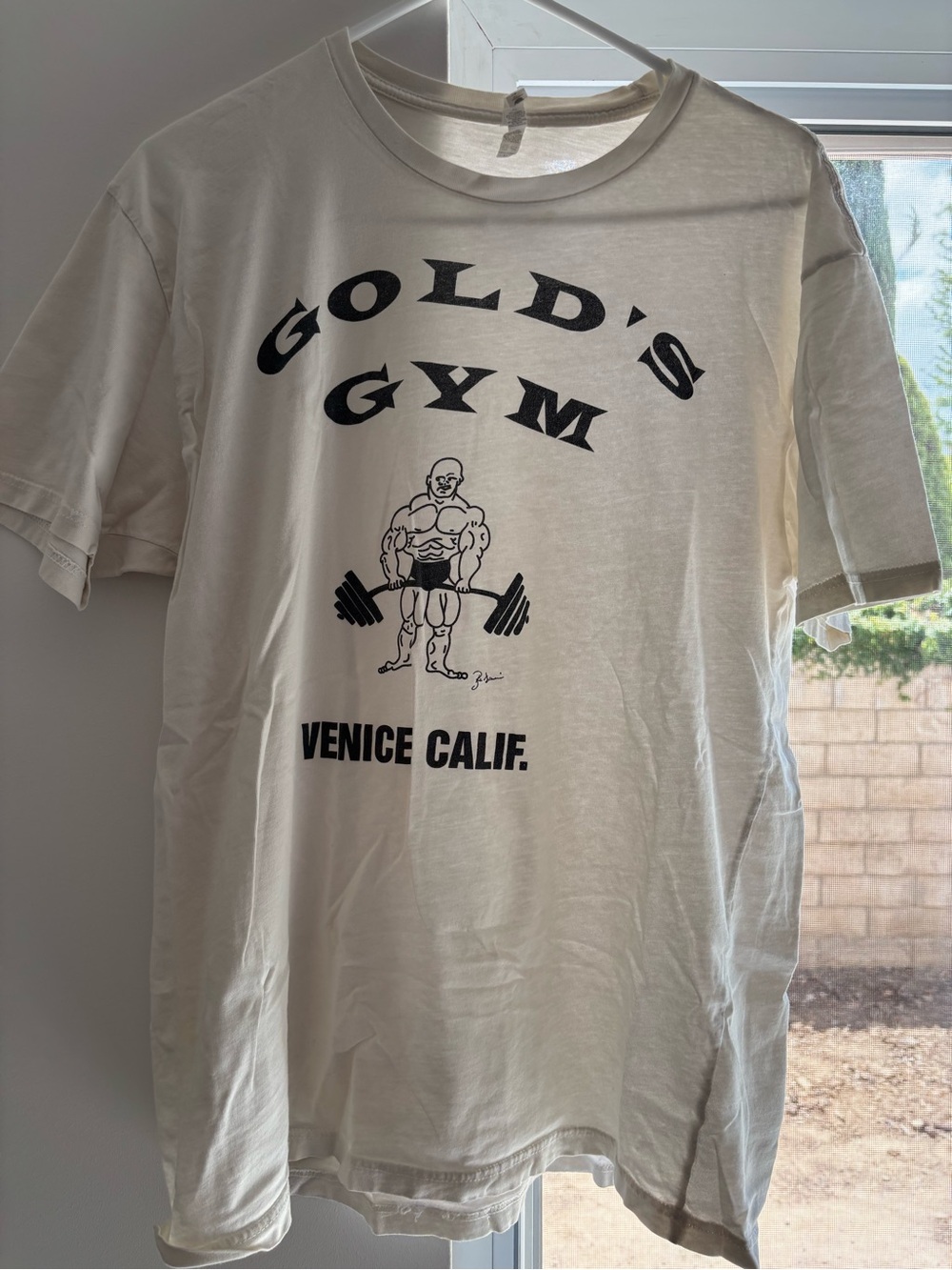 Venice Calif. White Logo T‑Shirt